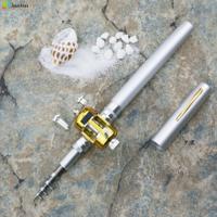 ราคา JonasAtwo ปากกาเบ็ดตกปลาขนาดเล็กพกพาได้JA MY ปากกาเบ็ดตกปลาพกพา Joran Pancing และอุปกรณ์รอกตกปลา (20905174936)