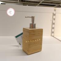 ราคา ขวดจ่ายสบู่เหลว ไม้ไผ่ ที่ใส่สบู่ ขวดปั๊ม ขวดใส่สบู่ 350 มล (19810272445)