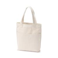 ราคา มูจิ กระเป๋าสะพายข้างผ้าฝ้ายทรงสูง MUJI Canvas Tall Tote Bag (22827668918)