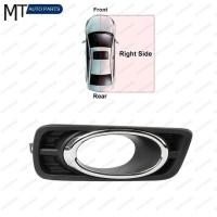 ราคา Bochang Mแตะกันชนหน้าไฟตัดหมอกฝาครอบตกแต่งรถยนต์สำหรับ HONDA CITY TM0 2012 2013 2014 GM2 GM3สีดำสไตล์ โครเมี่ยมไฟตัดหมอกหมวก (11459112101)