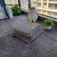 ราคา เตียงนอนผ้ากำมะหยี่สำหรับห้องนอนเด็กแผ่นต่อสายดินโฟมตัดเต็มสำหรับใช้ในครัวเรือน (22122118779)