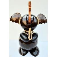 ราคา กระปุกออมสิน ช้าง ทำด้วยกะลามะพร้าว งานHandmade สินค้าOTOP สำหรับฝึกลูกหลานออมเงิน (12994662111)