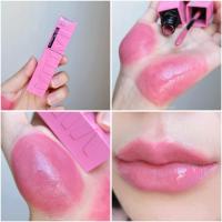 ราคา หวานฉ่ำมากกก ลิป Maybelline Superstay Vinyl Ink เบอร์ 155 Upbeat โทนชมพูนมๆ มีความบาร์บี้บาร์ใจ ทาได้ทุกสีผิว ให้ลุคปากอิ่มฟูฉ่ำวาวเหมือนทากลอสทับ ติดทนทั้งวัน (22252642157)