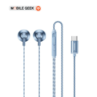 ราคา Remax หูฟัง รุ่น RM 711A Wired Earphone สำหรับ Type C ไม่รองรับ Samsung หูฟังสมอลทอร์ค ดีไซน์สวย (19097883388)