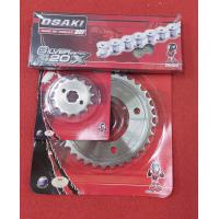 ราคา ชุดสเตอร์หน้า หลัง โซ่420 สแตนเลสแท้ ครบเซ็ต คุณภาพดี ยี่ห้อ OSAKI ใส่ได้กับรถ HONDA รุ่น wave110i LED wave125i led dream 2018 ไฟหน้ากลม สเตอร์เวฟ110i led สเ (18987313946)