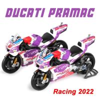 ราคา รถ1 18ของสะสม Maisto 2022 GP Racing Ducati Pramac รถแข่งของเล่นแบบจำลองรถมอเตอร์ไซค์ (22475865137)