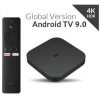 ราคา ของแท้ Global Xiaomi Mi กล่องทีวี S 4K HDR Android TV 8 1 Ultra HD 2G 8G WIFI Google Cast Netflix IPTV 4 กล่อง (19480315667)
