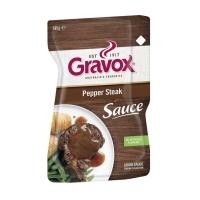 ราคา Gravox Pepper Steak Sauce เกรวอกซ์ ซอสเปปเปอร์สเต็ก แบบซอง 165g (21649529828)