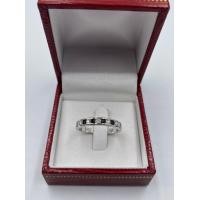 ราคา แหวน เพชร สวิส ครึ่งวง เงิน แท้ 925 เคลือบ ทอง ค ำ ขาว (13973108265)