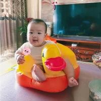 ราคา สินค้าพร้อมส่ง เบาะลมเด็กนั่ง เบาะลมหัดนั่งเด็กเล็ก โซฟาฝึกเด็กนั่ง ลายเป็ด แบบเป่าลม เด็กหญิง เด็กผู้ชาย (22589208773)