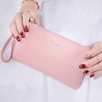 ราคา กระเป๋าสตางค์ ใบยาว มีซิป มีสายคล้องข้อมือ (21653834214)