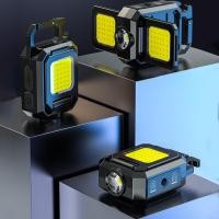 ราคา Moscow Six พวงกุญแจไฟ LED XPE ขนาดเล็กไฟสัญญาณแสง1000LM ไฟ800MAh Type C USB ไฟฉายชาร์จได้กันน้ำ (20700094773)