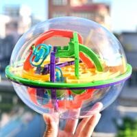 ราคา TOYS7 ของเล่นเสริมพัฒนาการ สําหรับเด็ก บอลฝึกสมาธิ Magical Intellect Ball ขนาดใหญ่ เขาวงกตอวกาศ เขาวงกต อวกาศ ลูกบอลพลาสติก 3D (19147692121)