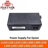 ราคา แหล่งจ่ายไฟพอดี ใช้ สำหรับ L110ของ Epson L120 L210 L220 L360 L300 L310 L350 L355 L365 L455 L555 L132 L130 Charger Adaptor L222 (22559972955)