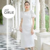 ราคา Dress Marilyn เดรสยาว ดีไซน์แขนบอลลูน ใส่ออกงาน เดรสราคาถูก สวย มีไซส์ S M L (22510637610)