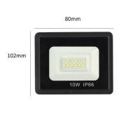 ราคา TTBE ฟลัดไลท์ LED10W20Wไฟกลางแจ้งกันน้ำไฟสปอร์ตไลท์สปอร์ตไลท์สวนไฟสปอร์ตไลท์220Vแสงอบอุ่นแสงสีขาวแสงกลางๆ (21989820412)