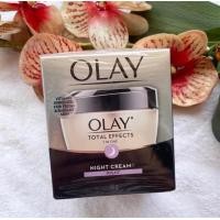 ราคา 50 g ผลิต 01 24 Olayโอเลย์ โททัล เอฟเฟ็คส์ 7 อิน 1 ไนท์ ครีม Total Effects 7 In One Night Cream กล่องดำ (14762984195)