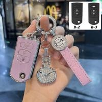 ราคา ที่ใส่กุญแจรถmazda ของแต่ง mazda2 คสรีโมทกุญแจรถยนต์ สําหรับ mazda 2 3 5 6 mx5 rx8 cx3 cx5 (22066596510)