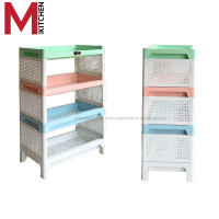 ราคา M KITCHEN SH541 ชั้นวางของ 4 ชั้น พลาสติก ประกอบง่าย ขนาด 50x29 5x73 ซม (22427452004)