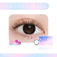 ราคา Angel Zone คอนแทคเลนส์ รุ่น Mini Ryder Black 14 2 รองรับสายตาปกติและค่าสายตาสั้น 0 50 ถึง 10 00 (22286347880)