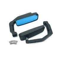 ราคา กระจกมอเตอร์ไซค์ กระจกแต่งปลายแฮนด์ กระจกขา BSC สี่เหลี่ยม สำหรับรถมอเตอร์ไซค์ การปรับหลายมุม วิสัยทัศน์ (21846081506)