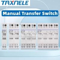 ราคา 40A 63A MTS Dual Power Manual Transfer Isolating Switch Interlock Circuit Breaker 1P 2P 3P 4P 230V 400V Changeover Switch (22577099151)