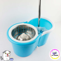 ราคา ไม้ถูพื้นปั่น Spin Mop MINI ชุดถังปั่น ชุดถังปั่นไม้ถูพื้น ชุดถังปั่นไม้ถูพื้น ไม้ม็อบถูพื้น ถังปั่นไม้ม๊อบ ชุดถังปั่นม็อบ ถังแบบเล็ก สินค้าจริงตามคลิปวีดีโอ (22312845764)