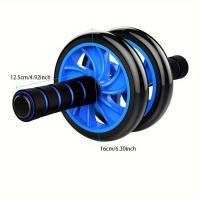 ราคา ลูกกลิ้ง บริหารหน้าท้อง 16 CM ลูกกลิ้งฟิตเนส AB Wheel ล้อออกกำลังกาย แบบล้อคู่ ฟรีแผ่นรองเข่า Starter Wheel บริหารหน้าท้อง บริหารกล้ามท้อง ล้อกลิ้งเล่นกล้ามท้อง สร้างซิกแพค ลูกกลิ้งบริหาร (22775290595