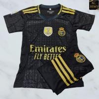 ราคา ชุดกีฬาเด็ก เรอัล มาดริด Real M ใหม่ล่าสุด ปี 2025 มีชุดเหย้า มีไซส์ 14 30 ใส่ได้ เด็กอายุ 1 ขวบถึง 14 ขวบ เสื้อพร้อมกางเกง (15080316663)