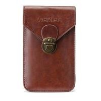 ราคา ชายลำลองสำหรับบุรุษเอวกระเป๋าสีทึบขนาดเล็กผู้ถือบัตร 6 นิ้วโทรศัพท์แพ็คเข็มขัดF Annyกระเป๋าหนังผู้ชายกันน้ำเอวกระเป๋ากระเป๋าโทรศัพท์มือถือสวมใส่เข็มขัดมัลติฟังก์ชั่เก่าเปลี่ยนกระเป๋ากุญแจกระเป๋าสตางค์