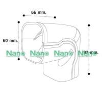 ราคา รางแอร์ NANO อุปกรณ์รางแอร์ ฝาครอบราง ข้องอโค้ง ข้องอมุม รางพลาสติก ข้องอ มุม NANO 90 องศา 24 ชิ้น กล่อง AC65 ุ65 มิล AC75 ุ75 มิล (21474372017)