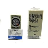 ราคา ทามเมอร์ H3Y 2 OMRON ไฟ220VAC24v 12v มี5S 10S 30S 60S 5M 10M 30M 60M มือ1พร้อมส่ง (22248651187)