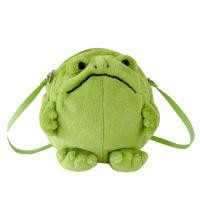 ราคา MOCCASINA สายคล้องคอ กระเป๋าสะพายคาดลำตัวผ้ากำมะหยี่รูปกบ การ์ตูนลายการ์ตูน กระเป๋าถือแบบถือ กระเป๋าทรงเซซเชิลสัตว์ ทันสมัยและทันสมัย กระเป๋าแมสเซนเจอร์ กระเป๋าสะพายไหล่รูปกบ สำหรับผู้หญิง (2236702139