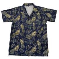 ราคา เสื้อเชิ้ตฮาวายแขนสั้นลายสับปะรด Dh 21 (21572967209)