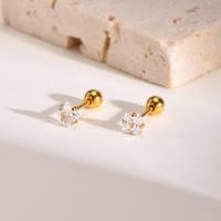 ราคา Vnox 14K คริสตัลหินชุบทองสกรูหัวใจดาวรักหิมะต่างหูตุ้มหูผู้หญิงหญิงสาวต่างหูสำหรับคนแพ้ง่ายเกลียวกระดูกอ่อนท้องฟ้าสำหรับทุกเพศ (22535622435)