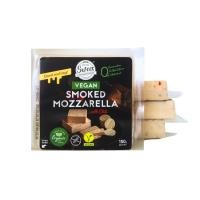 ราคา Organic SWEES Vegan Cheese l Smoked Mozzarella Block with Chili l มอสซาเรลล่าชีสเจแบบก้อน กลิ่นรมควันและพริก150g (22089169378)