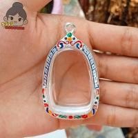 ราคา กรอบพระใส่พระเปิม กรอบพระเงินผสม ใส่พระเปิมใหญ่ กว้าง2 7 สูง4 0 ซม ขนาดจอกระจก มีห่วงและยางรองแถมให้ (21708423216)