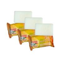 ราคา 3 ก้อน Herb Skin Soap สบู่ขิงน้ำผึ้ง ชัวร์เฮิร์บ สบู่สมุนไพร 30g (1363420461)