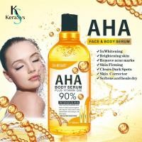 ราคา KeraSys เซรั่มทาผิว AHA 90 ไฮยาอาร์บูติน HYA 100 เซรั่มทาผิว อาร์บูติน วิตามินซี AHA98 บำรุงผิวขาวกระจ่างใส ช่วยให้ผิวเนียนนุ่มชุ่มชื้น สูตรขาวเร่งด่วน ของแท้ (21198879898)