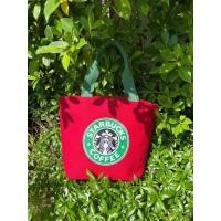 ราคา กระเป๋าstarbucks กระเป๋าผ้า กระเป๋าผ้าแคนวาส พร้อมส่งใน (21728269231)