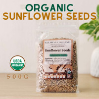 ราคา Organic Sunflower Seeds 500g เมล็ดทานตะวัน ดิบ อินทรีย์ (22815353274)