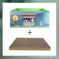 ราคา ของเล่นแมว ที่ลับเล็บแมว กล่องลังแมว ที่ฝนเล็บแมว แมว บ้านแมว ของเล่นแมว ลังกระดาษแมว ของเล่นกระดาษลูกฟูก ที่ลับเล็บแมวราคาถูก (14811349425)