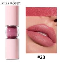 ราคา MISS ROSE 16สีลิปสติกกันน้ำ Velvet Matte Lip Tint Lip And Cheek Dual Use Lip Makeup (16784996677)
