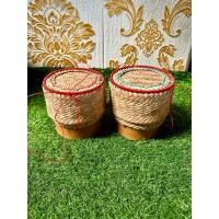 ราคา กระติบคล้า กระติบใส่ข้าวเหนียว กระติบไม้ค้า ก่องข้าวใส่ข้าวเหนียว (22775256810)