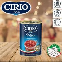 ราคา CIRIO Chopped Tomatoes ซีรีโอ มะเขือเทศแบบสับหยาบ บรรจุกระป๋อง 100 อิตาเลียน มะเขือเทศ ขนาด 400 กรัม (22280722456)