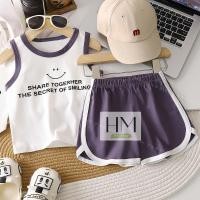 ราคา ใหม่ ชุดกร้ามขาสั้น เสื้อกร้ามบาส กางเกงขาเว้า แฟชั่นฤดูร้อน ผ้าcotton นิ่ม (21616110539)