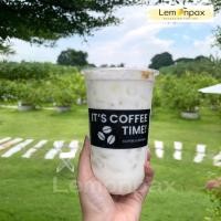 ราคา แก้วแคปซูล PP 22ออนซ์ และ 20ออนซ์ ปาก95 แก้วพลาสติก พิมพ์ลาย แก้วลาย Coffee time บรรจุ 50 ชิ้น แพ็ค (22534932216)