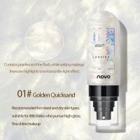 ราคา 5344novo ใหม่ แท้ โนโว สเปรย์น้ำแร่ หน้าเงา ประกายชิมเมอร์ novo moisturizing makeup spray (8467583308)