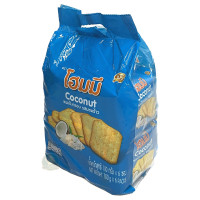 ราคา โฮมมี ขนมปังกรอบ รสมะพร้าว ขนาด 80 กรัม บรรจุ 6 ซอง (17103311897)