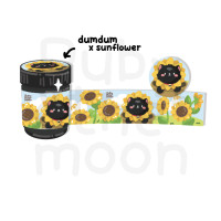 ราคา Hong Thai sticker Dumdum the cat สติกเกอร์ติดขวดยาดมหงส์ไทย ลายน้องแมว ดำดำ Dumdum the cat (22594833498)